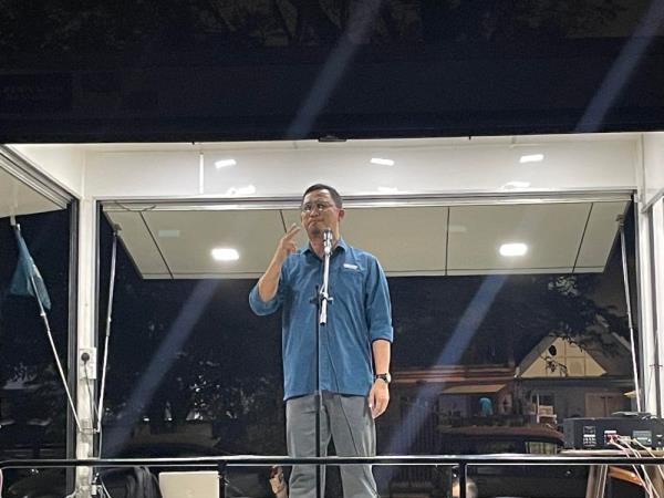 在双溪图，Perikatan候选人表示不会成为巨人杀手，因为雪兰莪州务大臣‘不是巨人’